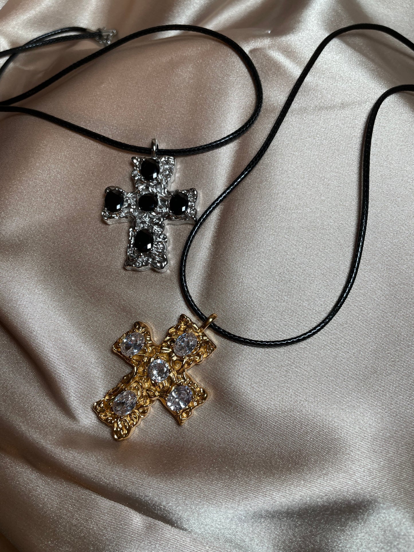 Chunky Cross Necklace