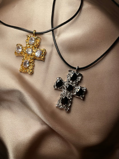 Chunky Cross Necklace